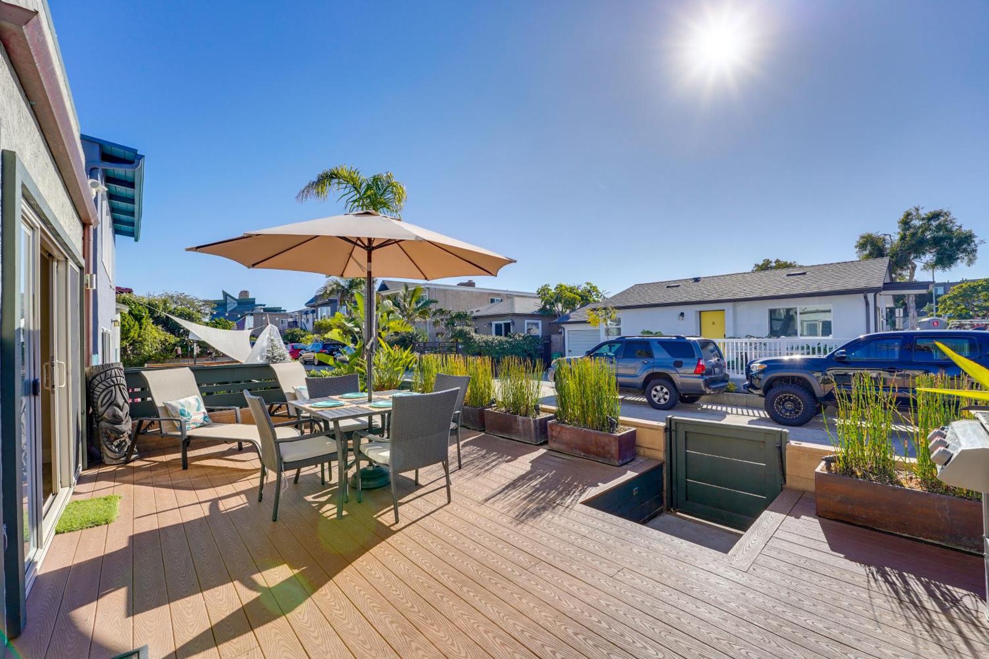 Stunning Beach Home - Large Patio, Parking, Ac & Dog Friendly! San Diego Exteriér fotografie