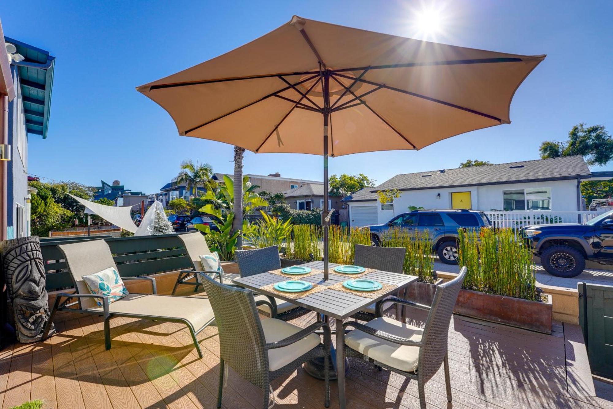 Stunning Beach Home - Large Patio, Parking, Ac & Dog Friendly! San Diego Exteriér fotografie