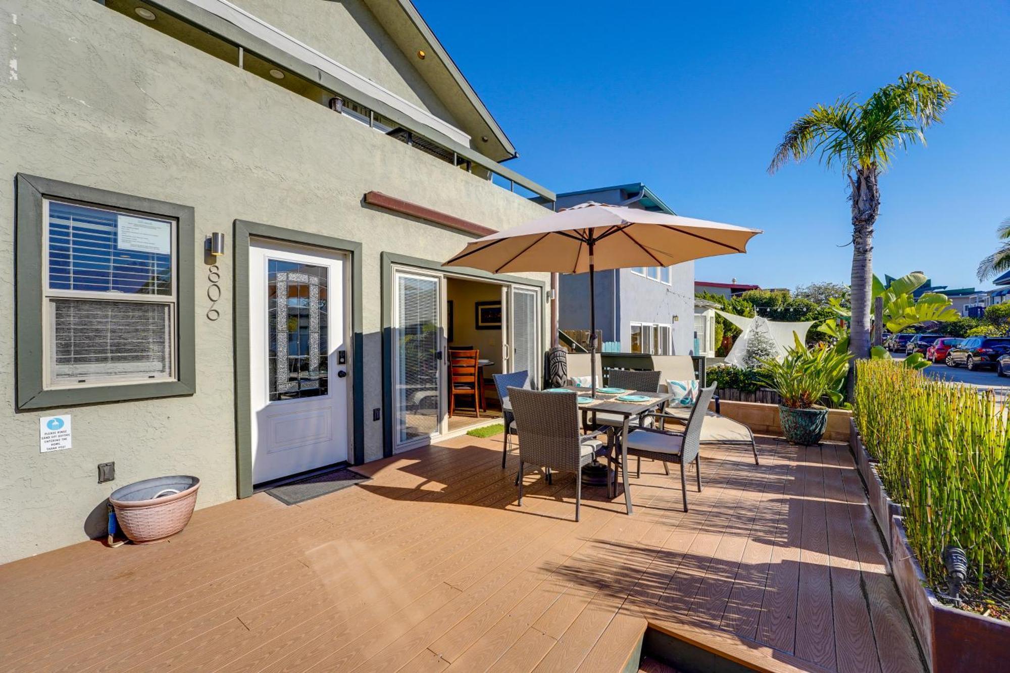 Stunning Beach Home - Large Patio, Parking, Ac & Dog Friendly! San Diego Exteriér fotografie